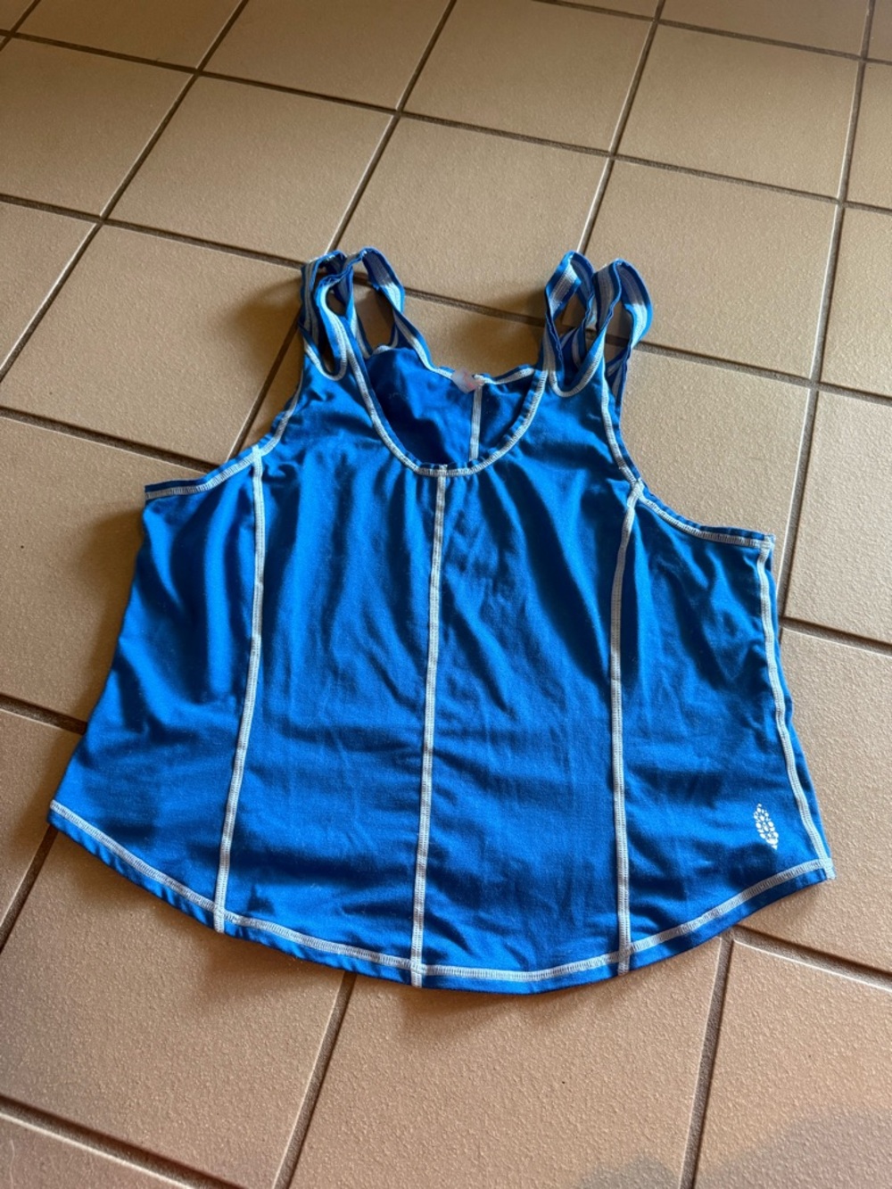 FP Movement by Free People Electric Blue Racerback Tank